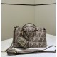 Perfetto Replica Borsa a mano media Fendi By The Way morbida marrone Imitazione Outlet