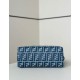 Perfetto Replica Borsa a mano media Fendi By The Way morbida blu Imitazione Outlet