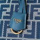 Perfetto Replica Borsa a mano media Fendi By The Way morbida blu Imitazione Outlet