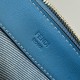 Perfetto Replica Borsa a mano media Fendi By The Way morbida blu Imitazione Outlet