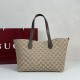 Perfetto Replica Borse tote media Gucci 855279 GG Marmont Marrone Imitazione Outlet