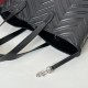 Perfetto Replica Borsa tote media Gucci 855279 GG Marmont Nero Imitazione Outlet