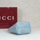 Borsa tote piccola Gucci GG Marmont 855391 Blu False Fatte Bene Online Perfetto Replica Borsa tote piccola Gucci GG Marmont 855391 Blu Imitazione Outlet