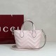 Perfetto Replica Borsa tote piccola Gucci GG Marmont 855391 Rosa Imitazione Outlet