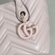 Perfetto Replica Borsa tote piccola Gucci GG Marmont 855391 Rosa Imitazione Outlet