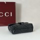 Perfetto Replica Borsa a tracolla piccola Gucci GG Marmont 855391 Nero Imitazione Outlet