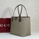 Borse tote media Gucci Ophidia marrone False Fatte Bene Online Perfetto Replica Borse tote media Gucci Ophidia marrone Imitazione Outlet
