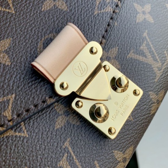 Perfetto Replica Borsa Louis Vuitton Pochette Métis East West M46279 Marrone Imitazione Outlet