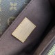 Perfetto Replica Borsa Louis Vuitton Pochette Métis East West M46279 Marrone Imitazione Outlet