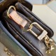 Perfetto Replica Borsa Louis Vuitton Pochette Métis East West M46279 Marrone Imitazione Outlet