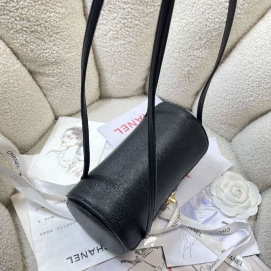 Replica Borse bowling piccola Chanel AS6143 Nero Imitazione fallate Outlet