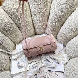 Replica Borse bowling piccola Chanel AS6143 Rosa Imitazione fallate Outlet