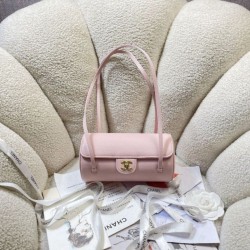 Replica Borse bowling piccola Chanel AS6143 Rosa Imitazione fallate Outlet