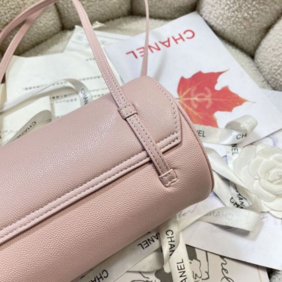 Replica Borse bowling piccola Chanel AS6143 Rosa Imitazione fallate Outlet