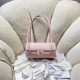 Replica Borse bowling piccola Chanel AS6143 Rosa Imitazione fallate Outlet