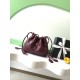 Replica Borsa a secchiello trapuntata con coulisse Chanel AS5227 bordeaux Imitazione fallate Outlet