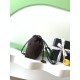 Replica Borsa a secchiello/hobo Chanel trapuntata con coulisse scamosciata AS5227 Caffè Imitazione fallate Outlet