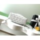 Replica Borsa a secchiello trapuntata con coulisse Chanel AS5227 bianco Imitazione fallate Outlet