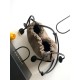 Replica Borsa a secchiello/hobo Chanel trapuntata con coulisse scamosciata AS5227 Grigio Imitazione fallate Outlet