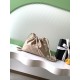 Replica Borsa a secchiello trapuntata con coulisse Chanel AS5227 albicocca Imitazione fallate Outlet