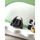 Replica Mini borsa Chanel 26P trapuntata in rafia intrecciata AS5631 Nero Imitazione fallate Outlet