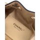 Replica Mini borsa Chanel 26P trapuntata in rafia intrecciata AS5631 marrone Imitazione fallate Outlet
