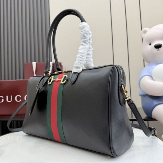 Replica Borsa bauletto grande Gucci Borsetto 866734 Nero Imitazione fallate Outlet