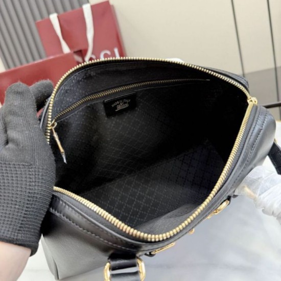 Replica Borse Gucci Borsetto Boston media 866732 nera Falso Non Originali Replica Borse Gucci Borsetto Boston media 866732 nera Imitazione fallate Outlet
