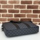Replica Borsa da lavoro media da uomo Gucci GG 792077 nera Imitazione fallate Outlet