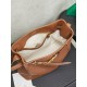 Replica Borsa a secchiello a tracolla Miu Miu Aventure nappa 5BE101 Marrone Imitazione fallate Outlet
