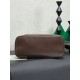 Replica Borsa a secchiello a tracolla Miu Miu Aventure nappa 5BE101 Caffè Imitazione fallate Outlet