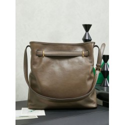 Replica Borsa a secchiello a tracolla Miu Miu Aventure nappa 5BE101 Radica Imitazione fallate Outlet