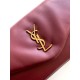 Replica Borsa a tracolla media YSL Saint Laurent Calypso Marrone Imitazione fallate Outlet