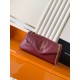 Replica Borsa a tracolla media YSL Saint Laurent Calypso Marrone Imitazione fallate Outlet