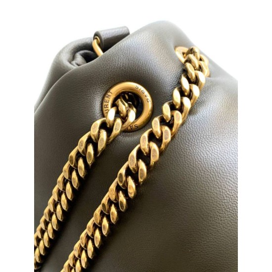 Replica Borsa a tracolla media YSL Saint Laurent Calypso muschio Imitazione fallate Outlet
