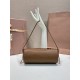 Replica Pochette compatta in nappa Miu Miu 5NE851 Marrone Imitazione fallate Outlet