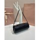 Replica Pochette compatta in nappa Miu Miu 5NE851 Nero Imitazione fallate Outlet