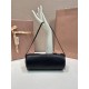 Replica Pochette compatta in nappa Miu Miu 5NE851 Nero Imitazione fallate Outlet