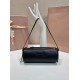 Replica Pochette compatta in nappa Miu Miu 5NE851 Nero Imitazione fallate Outlet