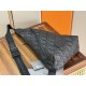 Replica Borsa a tracolla Dior Trek con cerniera Dior Oblique nylon nero Imitazione fallate Outlet