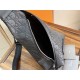 Replica Borsa a tracolla Dior Trek con cerniera Dior Oblique nylon nero Imitazione fallate Outlet