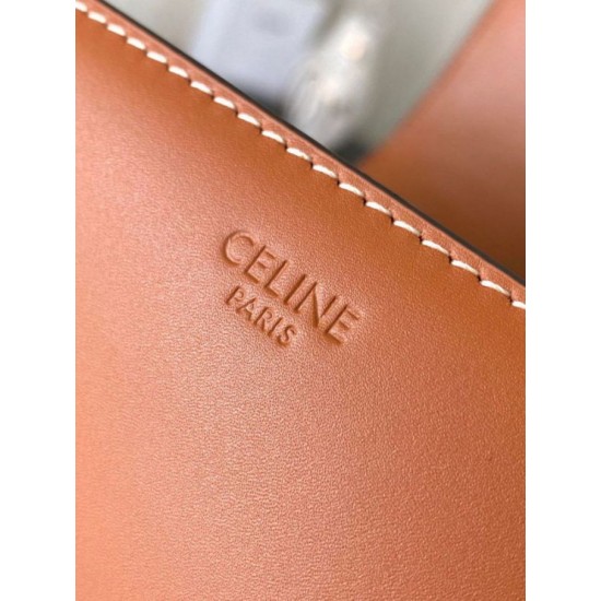 Replica Borse Celine Medium Triomphe Folio nera Imitazione fallate Outlet