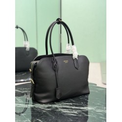 Replica Borsa tote grande Prada 1BG600 Nera Falso Non Originali Replica Borsa tote grande Prada 1BG600 Nera Imitazione fallate Outlet