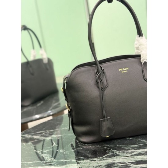 Replica Borsa tote grande Prada 1BG600 Nera Imitazione fallate Outlet