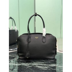 Replica Borsa tote grande Prada 1BG600 Nera Imitazione fallate Outlet