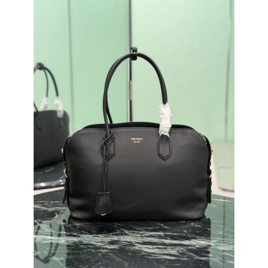 Replica Borsa tote grande Prada 1BG600 Nera Imitazione fallate Outlet