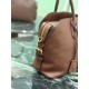 Replica Borsa tote grande Prada 1BG600 Marrone Imitazione fallate Outlet