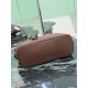 Replica Borsa tote grande Prada 1BG600 Marrone Imitazione fallate Outlet