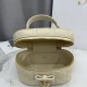 Replica Beauty case Dior Lady Dior Micro Albicocca Imitazione fallate Outlet