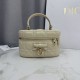 Replica Beauty case Dior Lady Dior Micro Albicocca Imitazione fallate Outlet